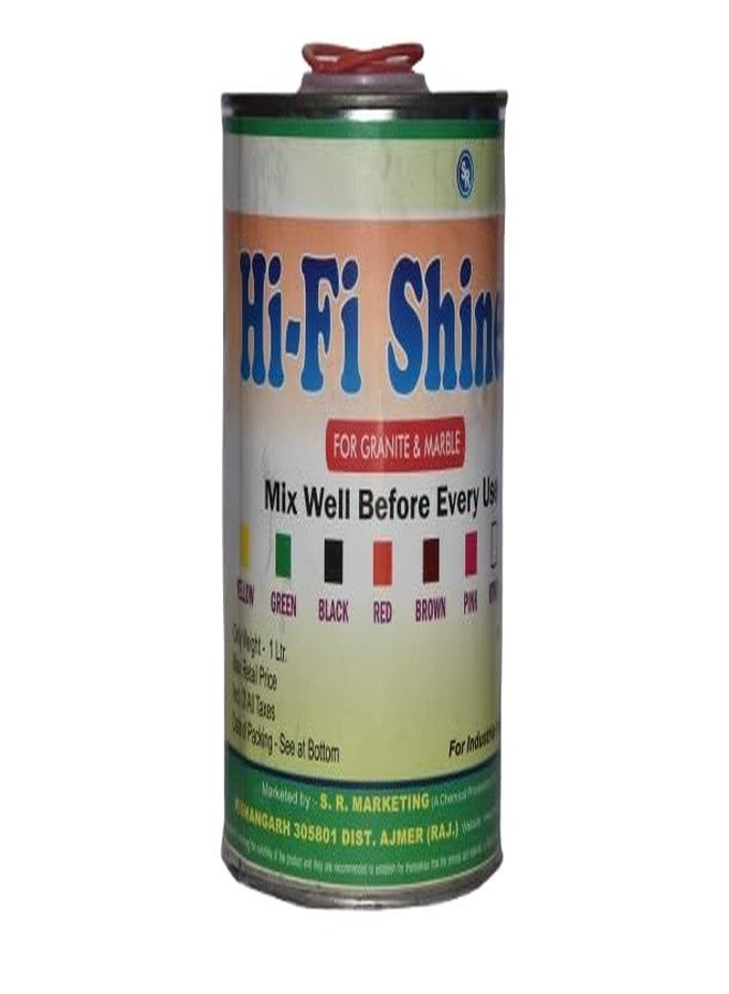 HI-FI Granite & Marble Shiner by HI-FI - 1 KG Stone Gloss Polish for Shine Restoration, Anti-Stain Coating & Protection-Ideal for Hotel Lobbies, Bathrooms, Kitchen Slabs & Living Room Flooring (brown) - Image 1