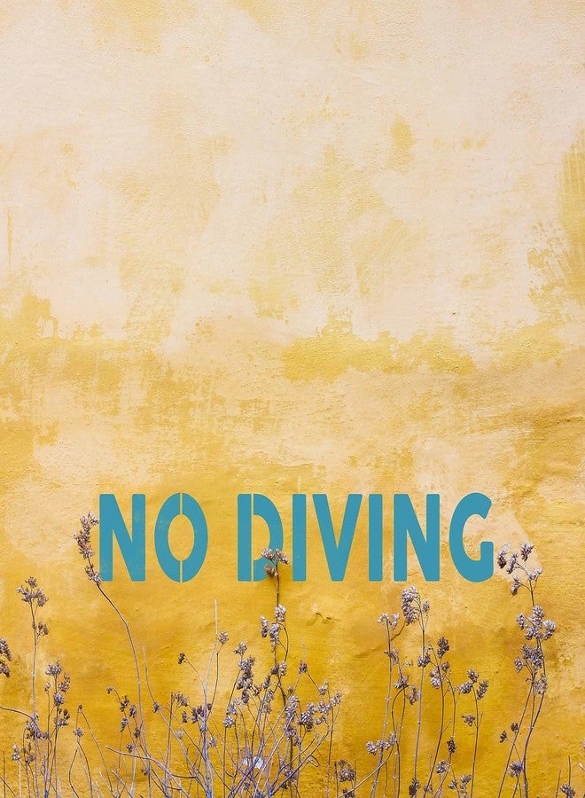 Stencil Stop No Diving Sign Stencil - 24 x 4 inches | Reusable Stencils for Painting on Wood, Walls, Fabric & Rocks | Durable 14 Mil Mylar Plastic | Perfect for DIY Projects and Crafts - Image 5