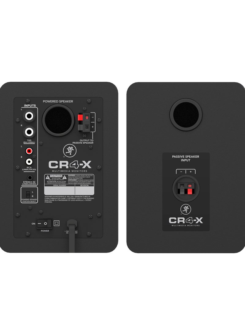 Mackie MACKIE CR4-X Multimedia 4" Monitors (Pair)  - Image 4