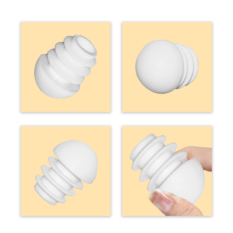 Flyshop 16-Pack Plastic End Caps Round Tube Inserts Furniture Glides For Tables And Chairs (5/8"", 16 Mm, Od, White) - Image 4