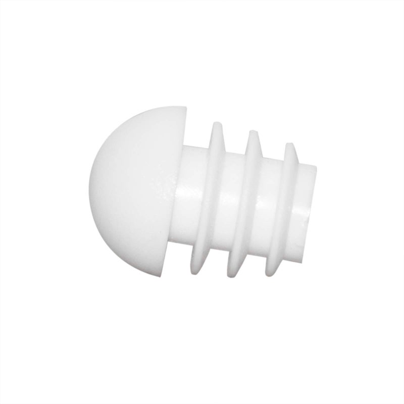Flyshop 16-Pack Plastic End Caps Round Tube Inserts Furniture Glides For Tables And Chairs (5/8"", 16 Mm, Od, White) - Image 5