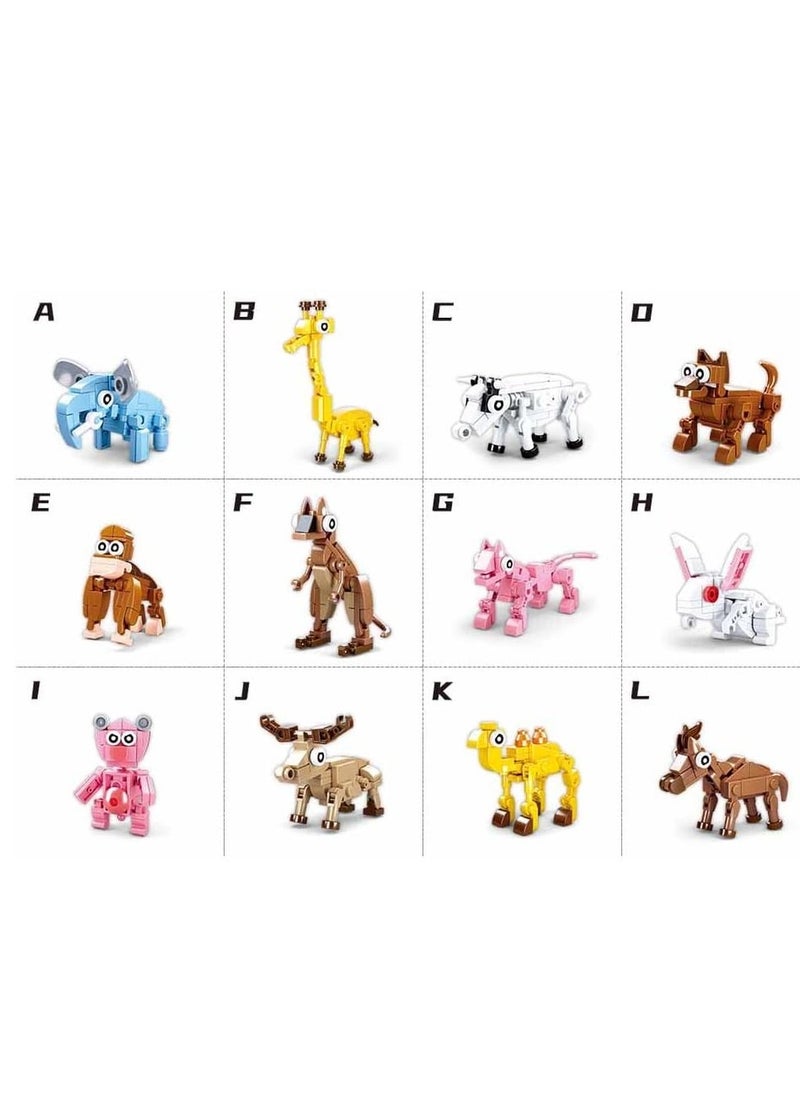 Sluban Sluban - Qbricks Egg Mammals Set (Different Models) - M38-B0968  - Image 3