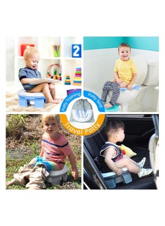 NNEWVANTE Portable Potty Training Toilet for Boys and Girls with Storage Bag - Foldable Travel Potty Chair, Indoor and Outdoor Potty Seat for Toddlers, Easy to...  - Image 5