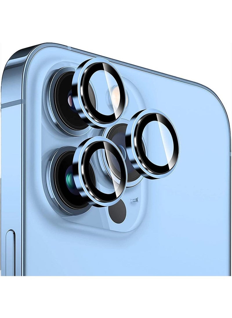Muzz - Camera Glass Lens Protector Guard For iPhone 14 Pro Max / 14 Pro Blue - Image 1