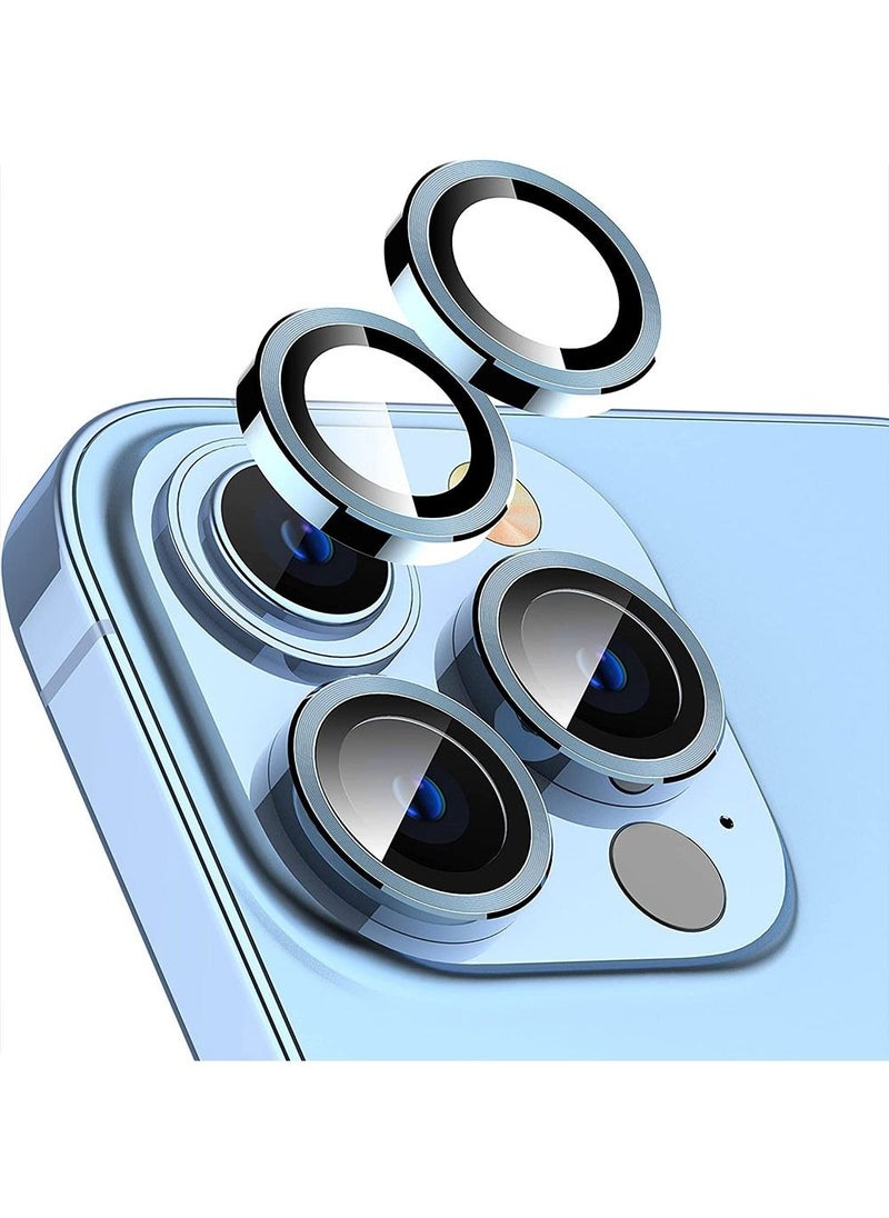 Muzz - Camera Glass Lens Protector Guard For iPhone 14 Pro Max / 14 Pro Blue - Image 1