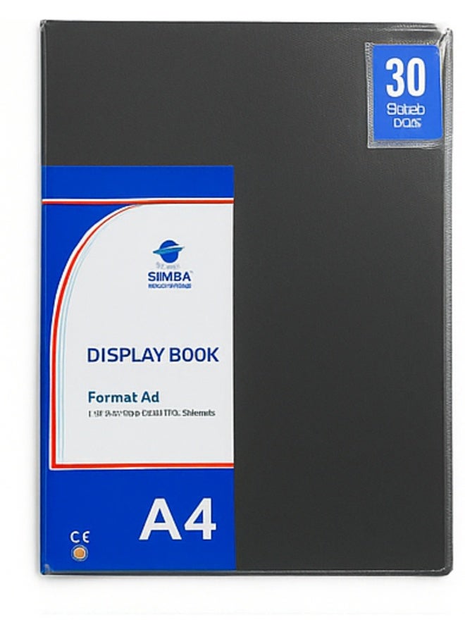 Simba Document Holder 30 Pockets Grey A4 Model 8513