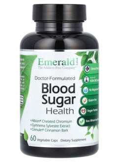 Emerald Laboratories Blood Sugar Health 60 Vegetable Caps 