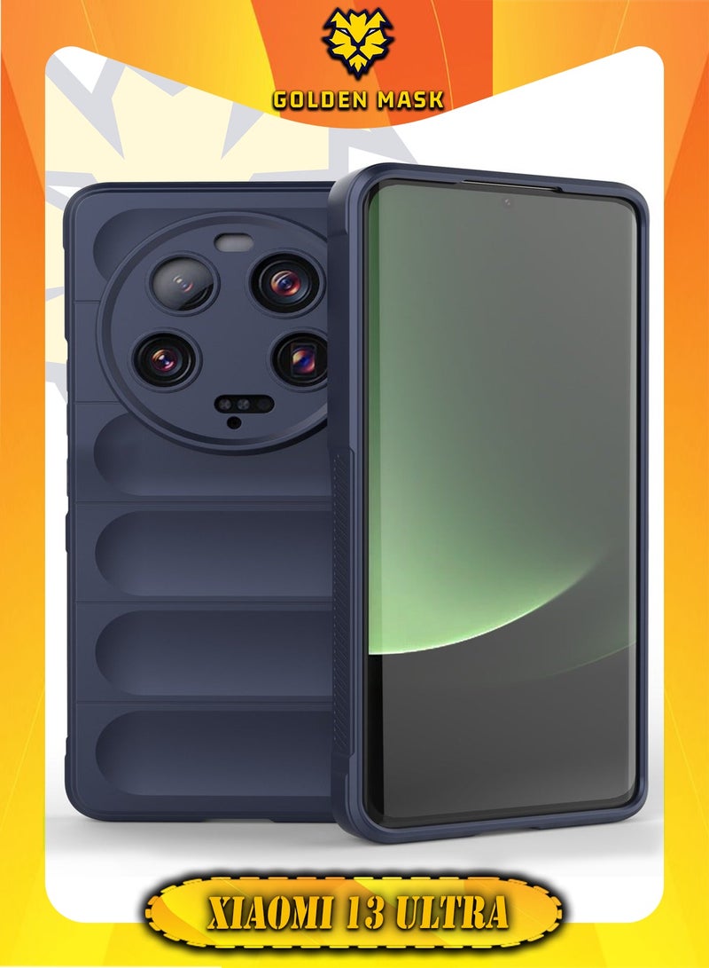 GOLDEN MASK GOLDEN MASK Compatible With Xiaomi 13 Ultra Magic Case ShockProof (Dark Blue) - Image 1