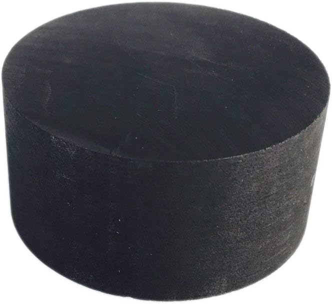 OTOOLWORLD 99.9% Purity Graphite Ingot Block EDM Graphite Plate Milling Surface (50MMx25MM) - Image 1