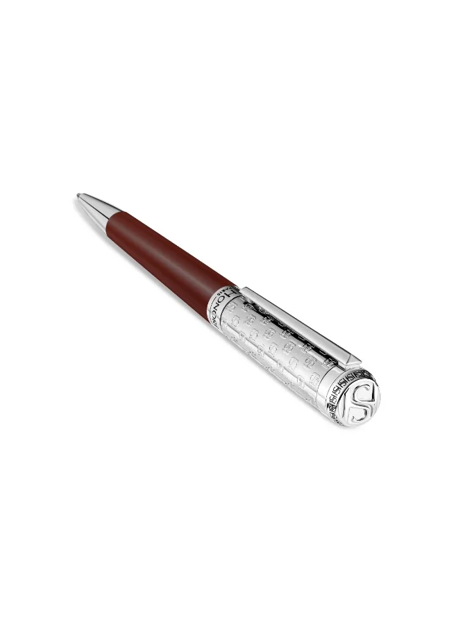 سانت هونور Logo Burgundy Pen With Silver SH Engraving for Men's