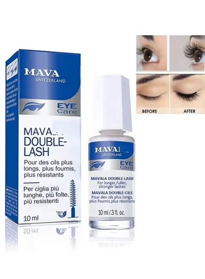 Mava Double Lash Eye Care for Stronger and Thicker Eye Lashes, 10 ml - Image 1