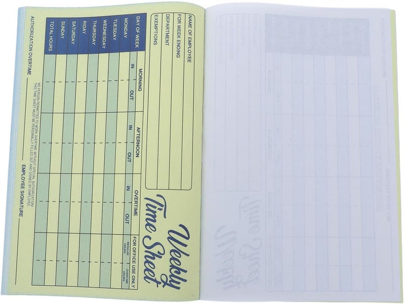 Attendance Record Book: Weekly Undated Attendance Register - Employees Absence Tracker for Teachers, Schools, Staff, Office, Classroom - Image 1