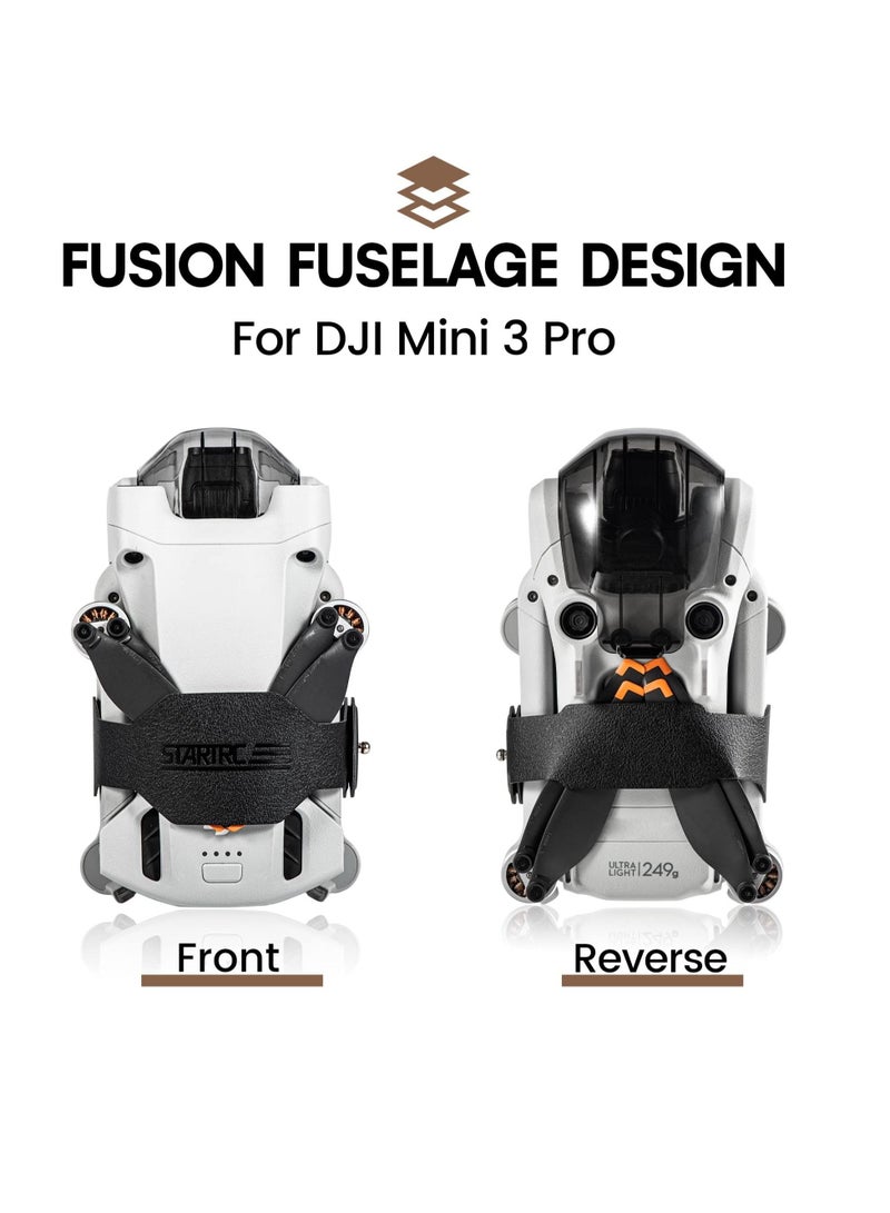 SYOSI Fit for Mini 3 Pro Propeller Holder Strap for Drone Accessories Propeller Holder Strap for DJI Mini 3 Pro Drone Wing Fixed Fixator Props Blade Stabilizer Protection Guard Accessory  - Image 3