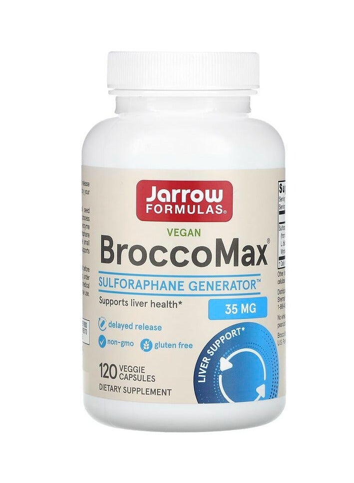 جارو فورملاز بروكوماكس نباتي، 120 كبسولة نباتية (17.5 مجم لكل كبسولة)
