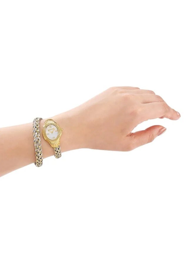 جاست كافالي ساعة جست كافالي للنساء – موديل JC1L305M0055 | تصميم سوار فضي من مجموعة Twined - Image 4