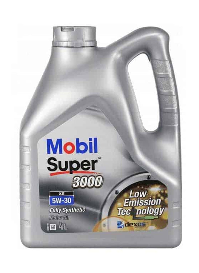 Mobil Engine Oil - Super 3000XE 5W30 Full Synthetic SL/SN/SM - 4L 