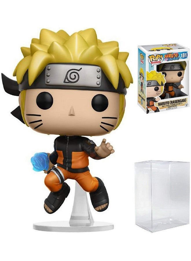 Funko POP Naruto Shippuden - Naruto (Rasengan) Funko Pop! Vinyl Figure (Bundled with Compatible Pop Box Protector Case), Multicolor, 3.75 inches - Image 1