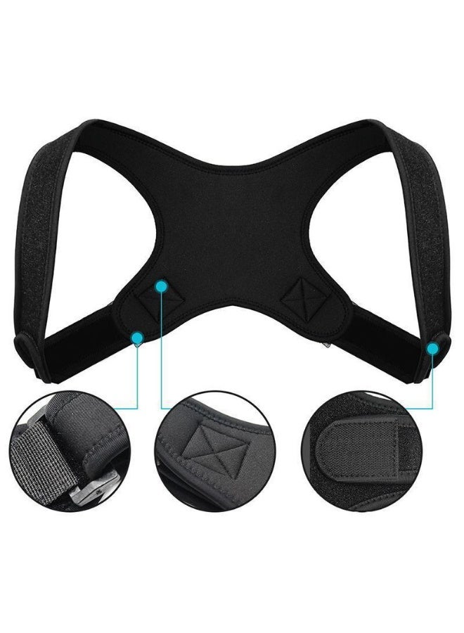 حزام الظهر لتصحيح الوضع وتقويم الكتف مصنوع من مادة قوية وجيدة التهوية ومريحة - Image 5