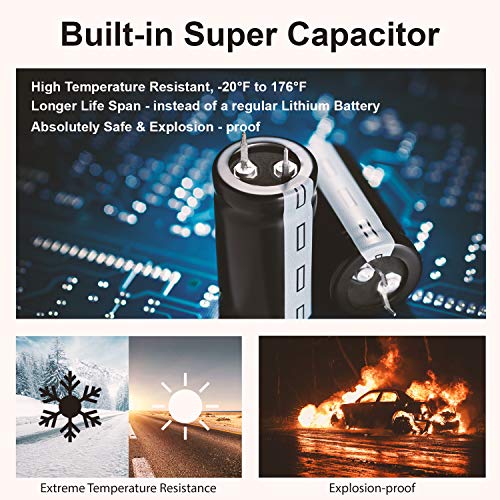 REXING V1 - 4K Ultra HD Car Dash Cam 2.4" LCD Screen, Wi-Fi, 170° Wide Angle Dashboard Camera Recorder with G-Sensor, WDR, Loop Recording, Supercapacitor, Mobile App, 256GB Supported - Image 4