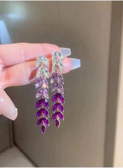 NEW STYLE Elegant & Stylish Drop Earrings For Women Cubic Zirconia  - Image 2