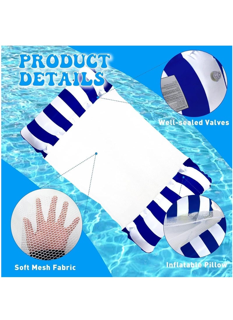 Adult Pool Float - Inflatable Pool Float Multi-Purpose Pool Toys as Pool Lounger, Pool Hammock, Chair, Portable Water Float