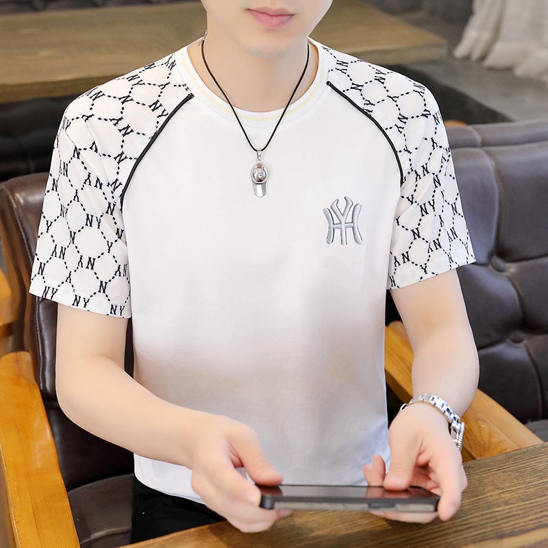 Delivery Men'S 2024 Casual Round Neck T-Shirt Men'S Loose Short Sleeve - Image 4