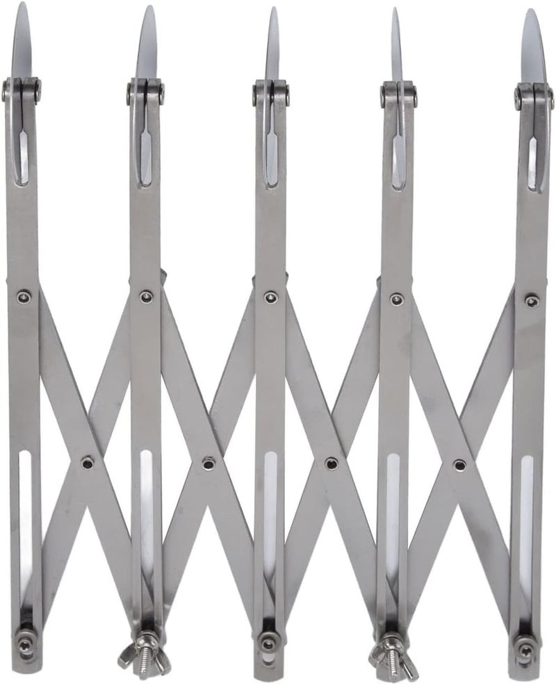 klarako Pastry Cutter Wheel, Pizza Roller Multifunctional Use Time Saving Safe Accurate Cutting Adjustable Distance for Cake for Pizza for Biscuits(5 rounds) - Image 2