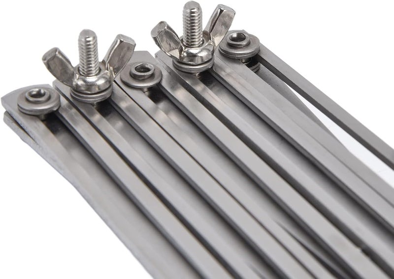 klarako Pastry Cutter Wheel, Pizza Roller Multifunctional Use Time Saving Safe Accurate Cutting Adjustable Distance for Cake for Pizza for Biscuits(5 rounds) - Image 3