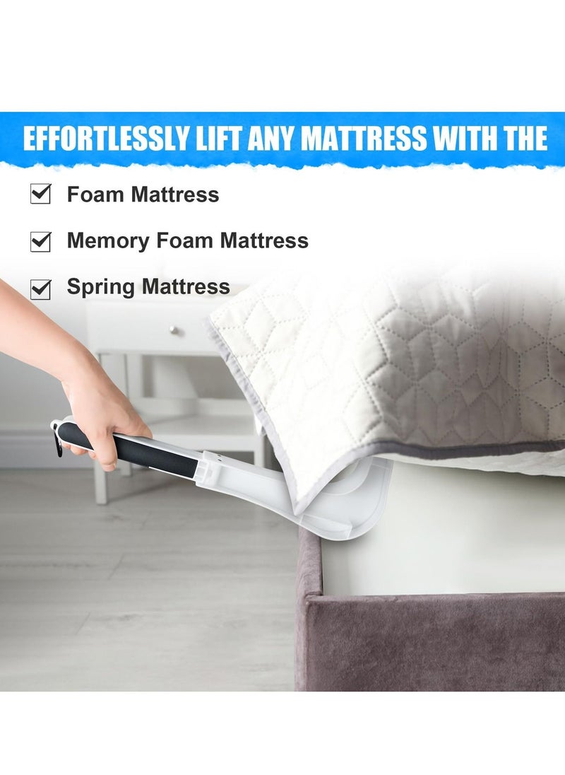 SYOSI - Mattress Lifting Tool, Ergonomic Under Mattress Wedge Elevator Riser for Changing Sheets Mattress Lifter Tool | Bed Made Easy Mattress Lifter | Bed Making Tool - Image 1