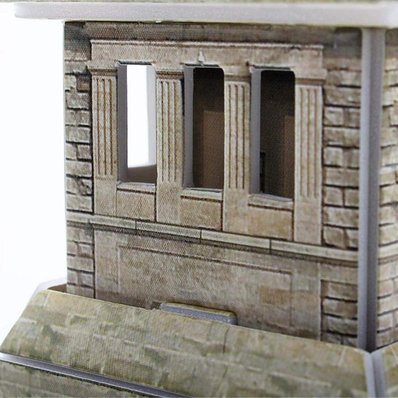 Liberty imports لعبة بازل ثلاثية الأبعاد تمثال الحرية - مجموعة نموذج بناء معماري DIY | نسخة واقعية، بدون غراء | لعبة تعليمية للأطفال والبالغين | ديكور معلم نيويورك - Image 3