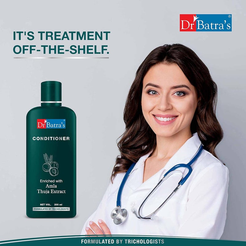 Dr Batra's Dr Batras Dandruff Cleansing Shampoo 500 ml and Conditioner 200 ml Anti Dandruff Best Combo Products For Men Women Pack of 2 - Image 5