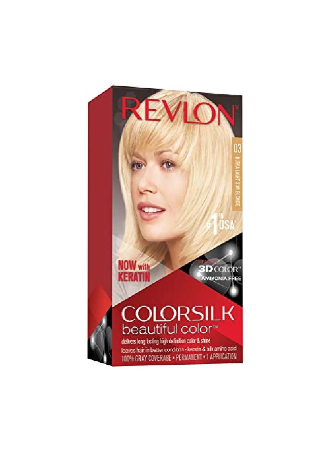 Revlon Colorsilk Hair Color 03 Ultra Light Sun Blonde 1 Ea (Pack Of 4) - Image 2