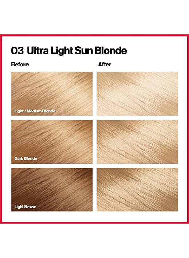 Revlon Colorsilk Hair Color 03 Ultra Light Sun Blonde 1 Ea (Pack Of 4) - Image 4