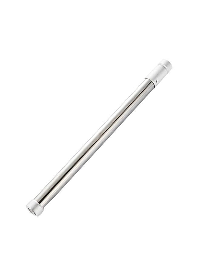 Aluminum Alloy Adjustable Closet Rod Telescopic Straight Rod for Bathroom Closet Wardrobe Curtain Door Curtain