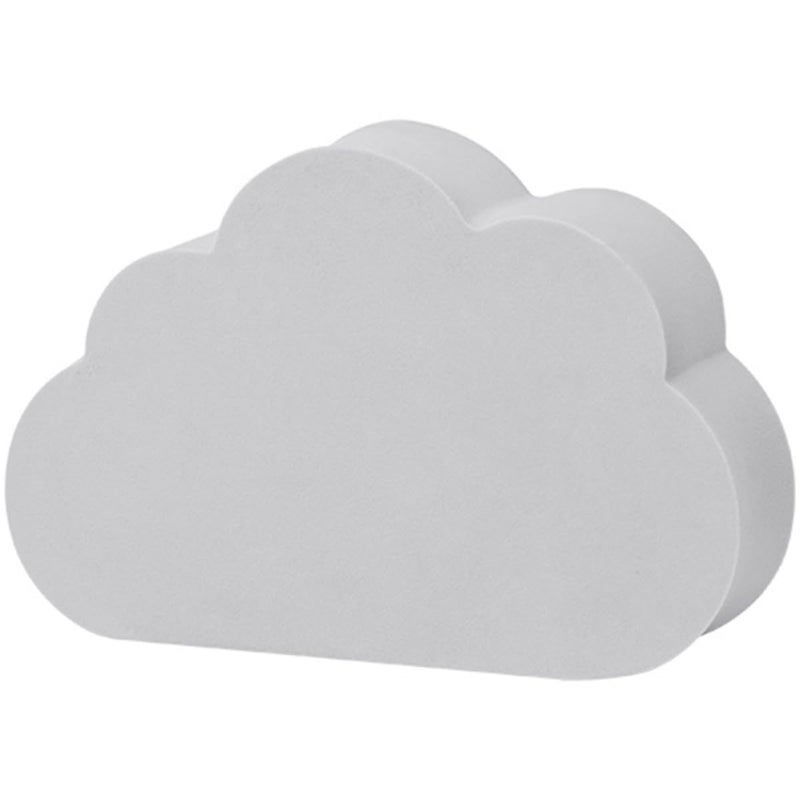 Cloud Shaped PVA Sponge For Sink Cleaning Gray 6 2x9 5x2cm Kitchen Bathroom Stain Remover - Image 2