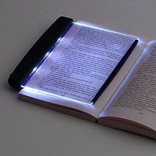 Sakar Night Vision Panel||Page Portable LED Book ||LED Reading Device||Student Eye Protection Light for Night Reading||Wedge Bed Time Read Lamp||Library & Outdoor Travels(Pack of 1). - Image 4