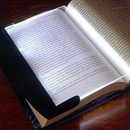 Sakar Night Vision Panel||Page Portable LED Book ||LED Reading Device||Student Eye Protection Light for Night Reading||Wedge Bed Time Read Lamp||Library & Outdoor Travels(Pack of 1). - Image 2