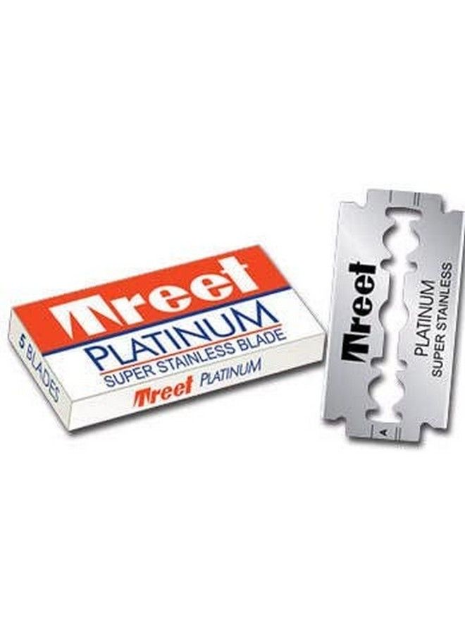 TREET Platinum Super Stainless Double Edge Razor Blades (100 Blades) - Image 5