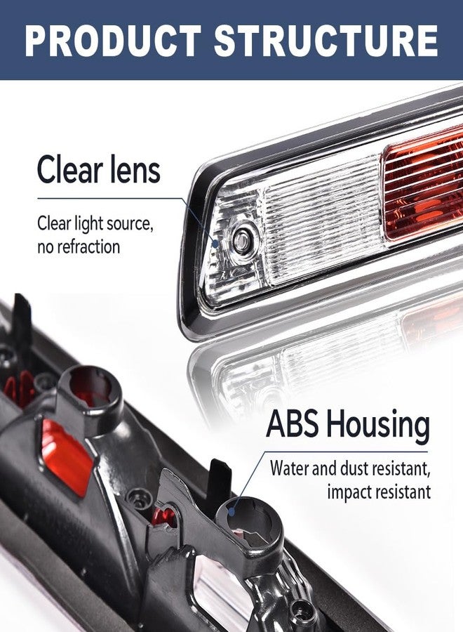 PIT66 Clear 3rd Third Brake Light, Compatible with Ford F150 Truck 2009 2010 2011 2012 2013 2014, High Mount Stop light Tercera luz de freno - Image 3