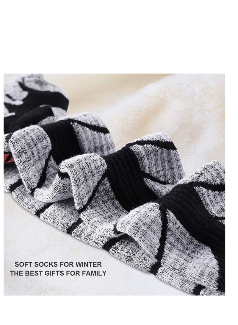 SYOSI زوجان من الجوارب الضاغطة حتى الركبة، جوارب رياضية مريحة تناسب جوارب التزلج الرياضية، جوارب طويلة للساق للنساء والرجال لممارسة رياضة الجري والسفر - Image 3