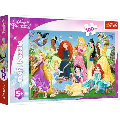 Trefl 16417 Charming Princesses 100 Pieces Jigsaw Puzzles for Kids - Image 5