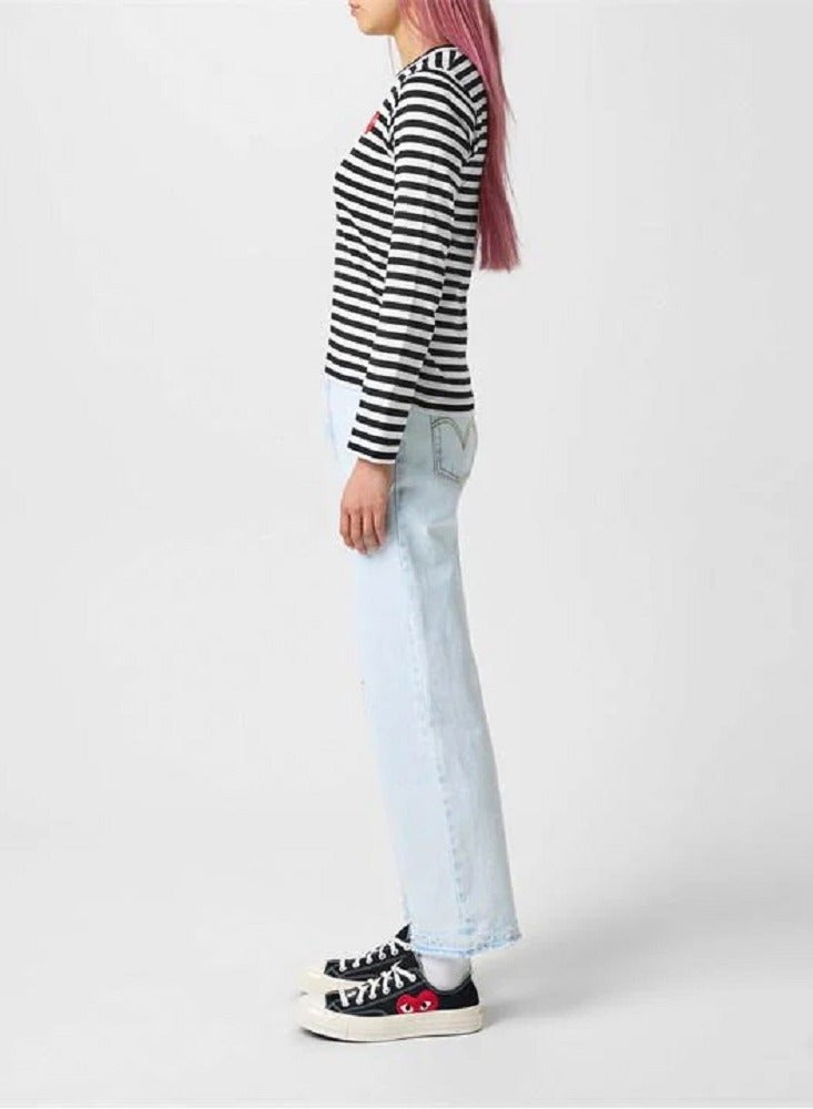 CONVERSE CDG x CONVERSE 1970s Chuck Taylor All-Star Oxygen Play Shoes Black For Men/Women/Students - Image 3