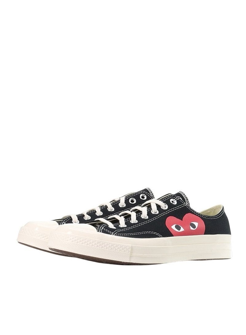 CONVERSE CDG x CONVERSE 1970s Chuck Taylor All-Star Oxygen Play Shoes Black For Men/Women/Students - Image 5