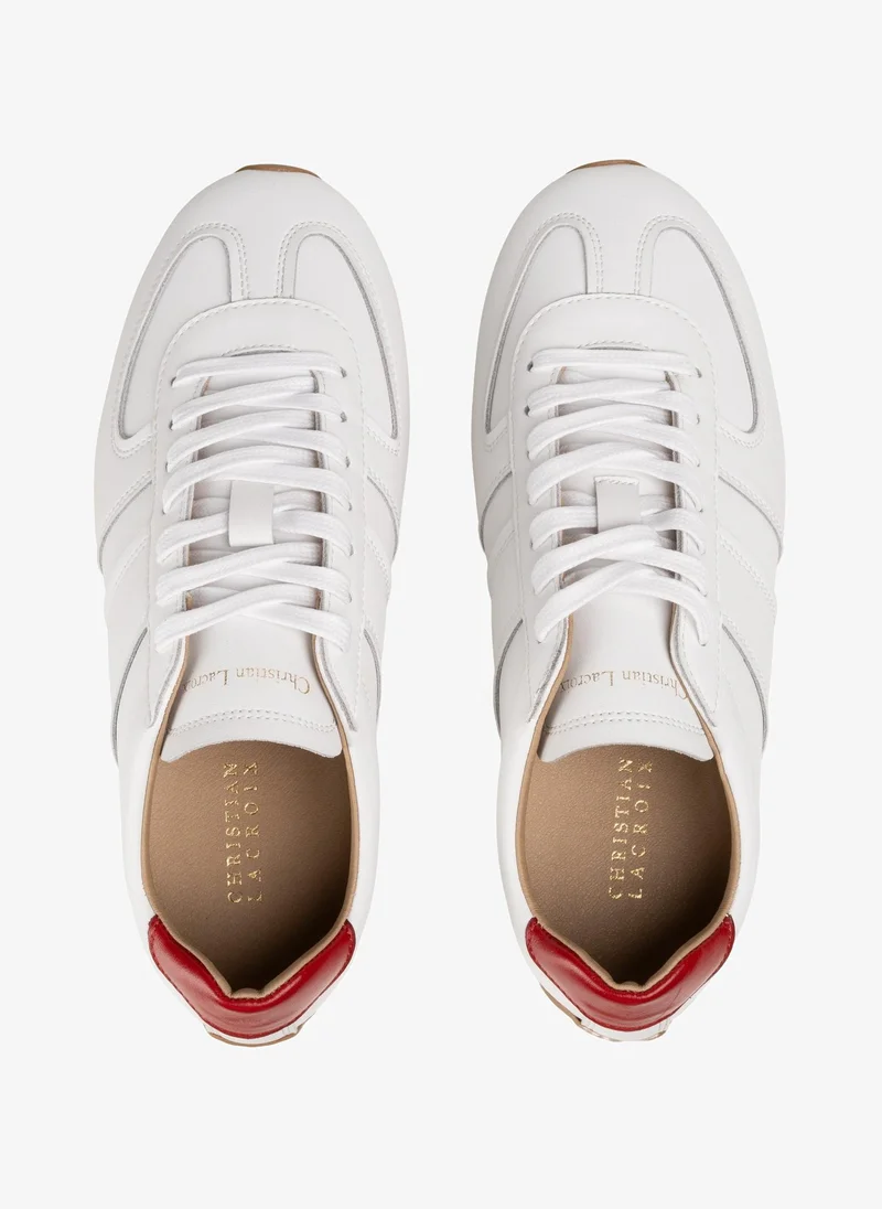 Christian Lacroix Christian Lacroix Women's Leather Terrace Sneakers - White