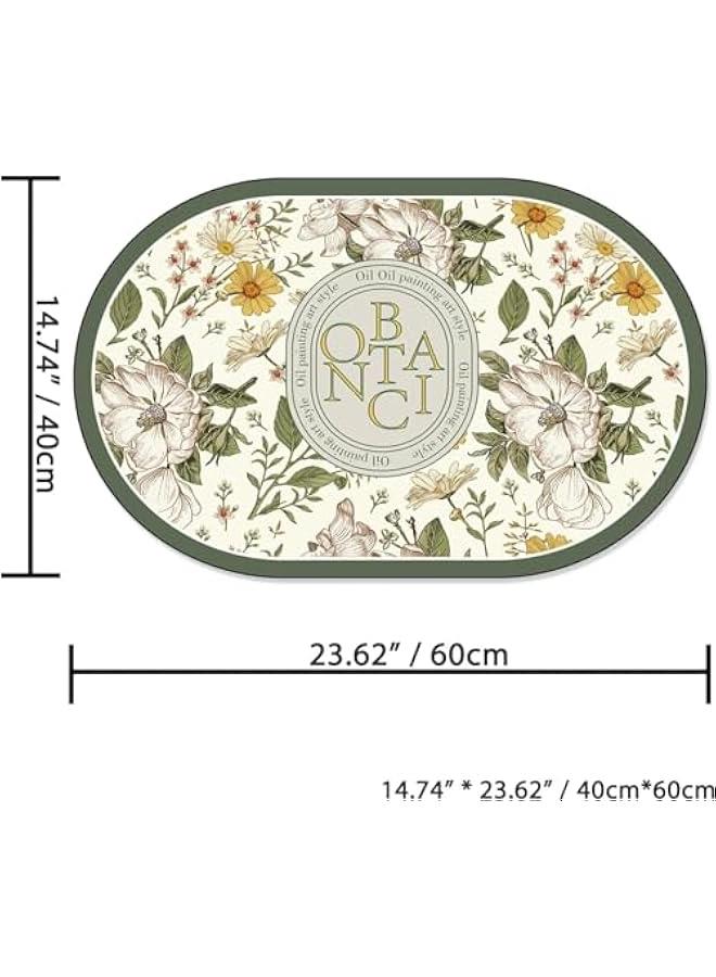 HOOKOR Non-Slip Bath Mat, Bathroom Mat- Quick-Drying, Highly Absorbent Floor Mats - Durable & Machine Washable for Shower, Tub, Toilet & Bathroom Floors,60x40cm (1 Pack) - Image 3