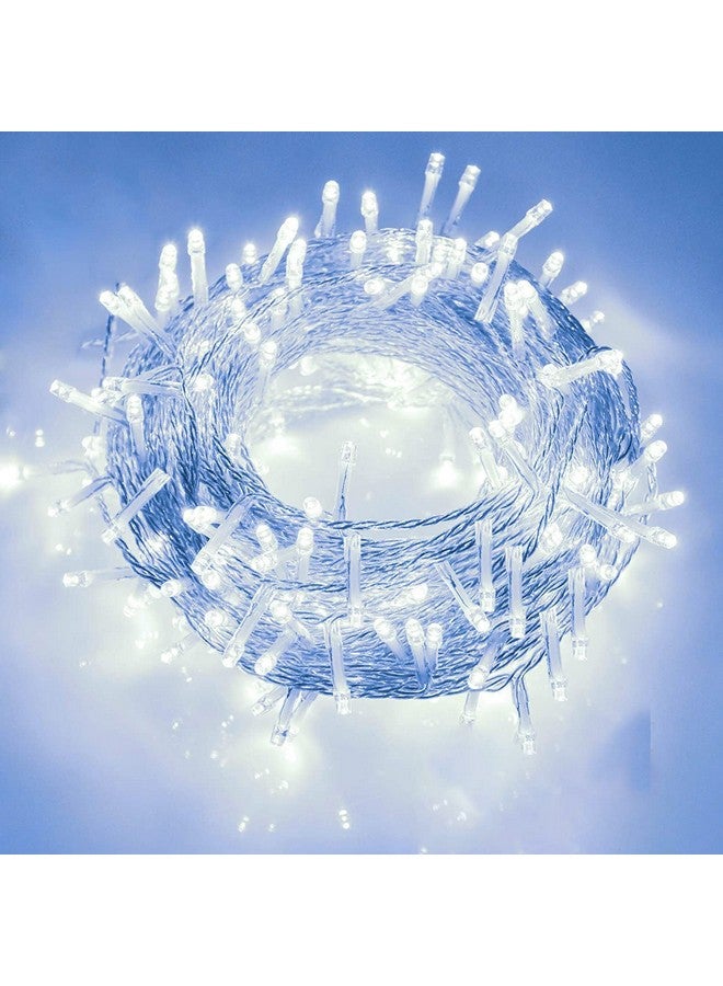 الجستو سلسلة أضواء LED متسلسلة بطول 20 متر من Gesto - سلك نحاسي مقاوم للماء بمقبس تيار متردد - أضواء بيضاء لتزيين المنزل | إضاءة خيالية لتزيين ديوالي، أضواء للشرفة الخارجية، الكريسماس - (أبيض | عبوة من قطعة واحدة) - Image 1