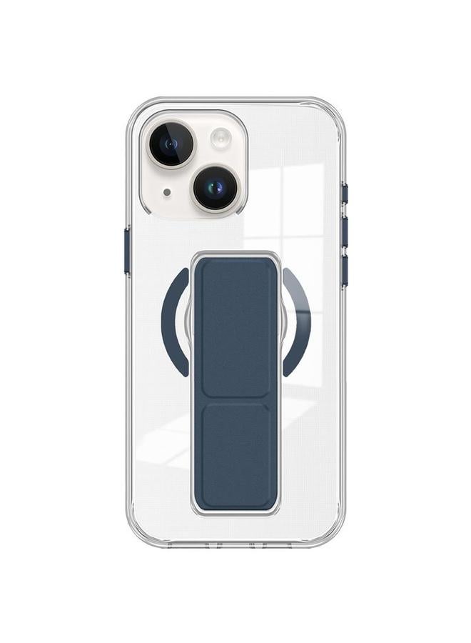S-TOP Case For iPhone 15 Clear Wristband Holder MagSafe Phone Case - Image 1
