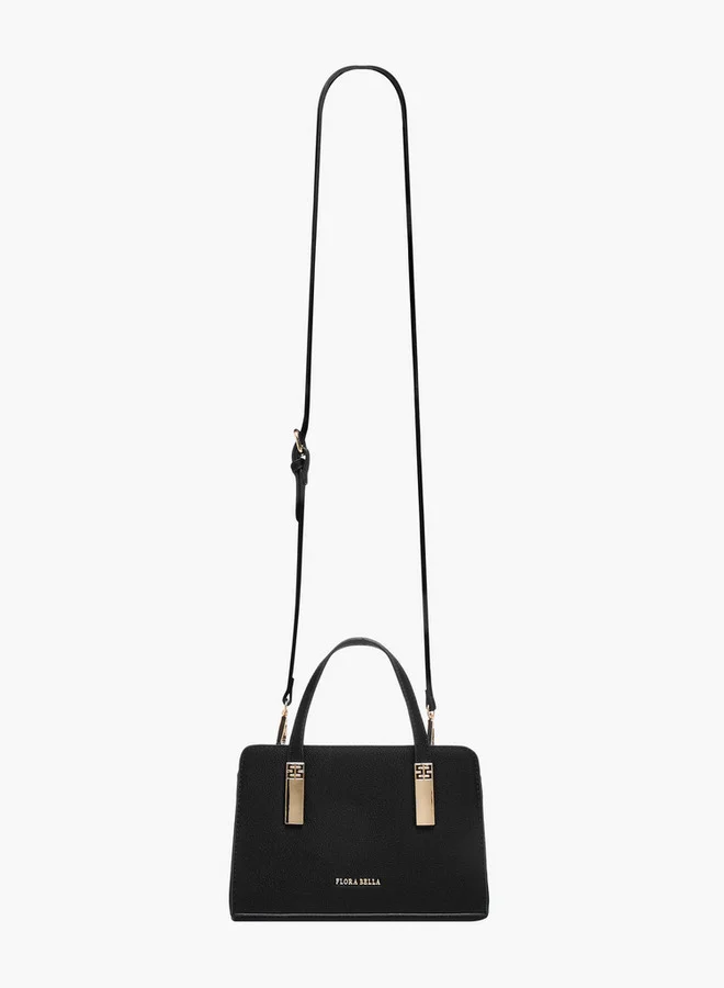 فلورا بيلا من شو إكسبرس Solid Tote Bag with Double Handle and Zip Closure