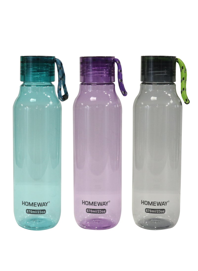 Homeway 670Ml Water Bottle – Lightweight, Stylish, And Leak-Proof Hydration Companion - Image 4
