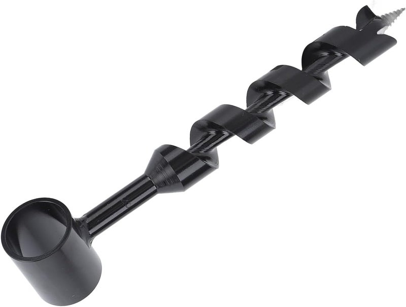 Manual Auger High Speed Steel, Handmade Wood Auger Drill Bit, Professional Grinding and Welding for Perfect Holes, Garden Spiral Auger Drill for Camping Survival Shelter Constructi - Image 4